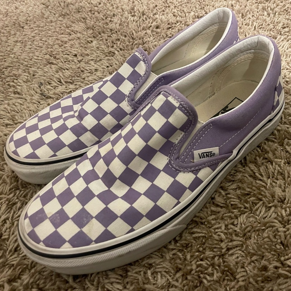 Checkered vans